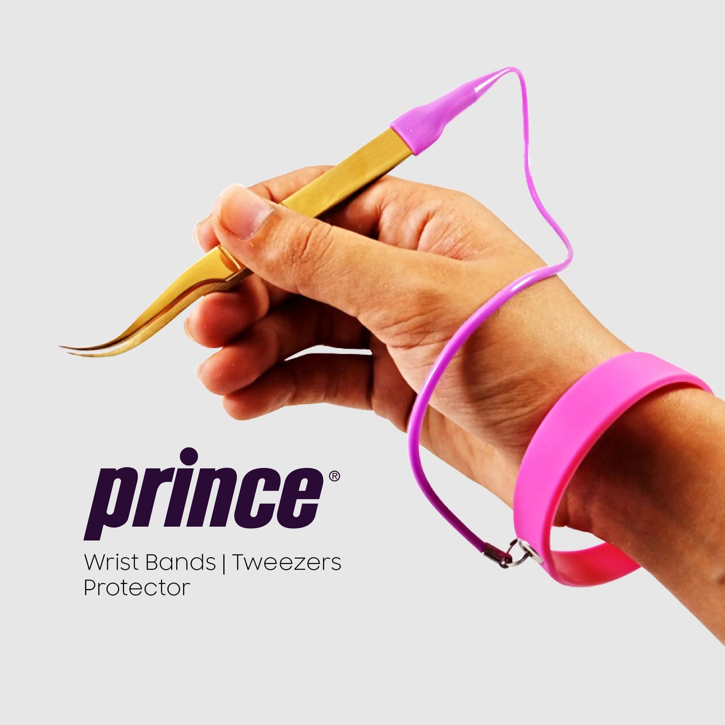 Set of 3 Tweezer Protector Wrist Band - Princelash