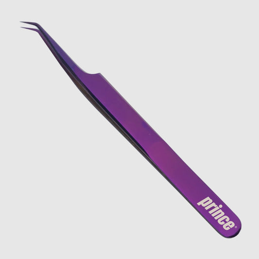 45-Pro Angled Electric-Purple Tweezer - Princelash