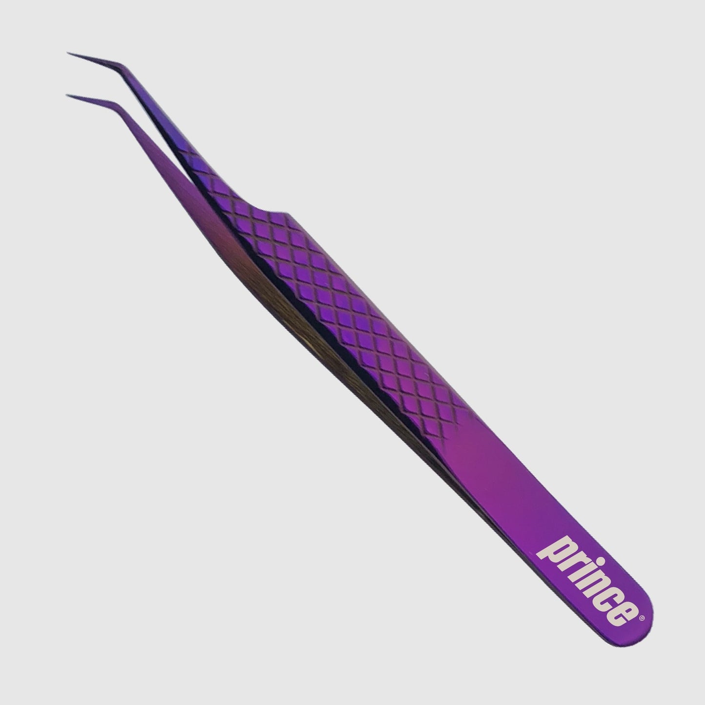45 Angled Electric-Purple Mermaid Tweezer - Princelash